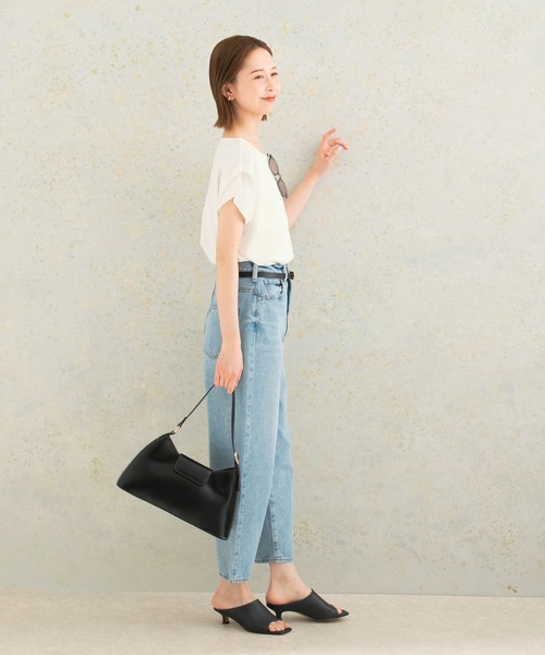 URBAN RESEARCH ROSSO WOMEN(アーバンリサーチ ロッソ)の「ドライドルマンプルオーバー(Tシャツ/カットソー・レディース・オフホワイト/グリーン系その他/ピンク・FREE)」の12枚目の写真