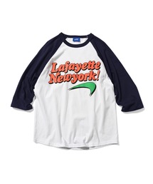 LFYT ラファイエット [Lafayette] - プレジャー ラグラン スリーブ Tシャツ [PLEASURE RAGLAN SLEEVE TEE] LS240106