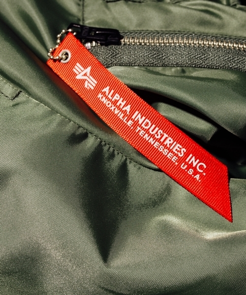 SHIPS KIDS（シップスキッズ）の「ALPHA:KIDS MA-1◆（ブルゾン・キッズ・オリーブ/ネイビー・110/120/100/130/140）」の9枚目の写真