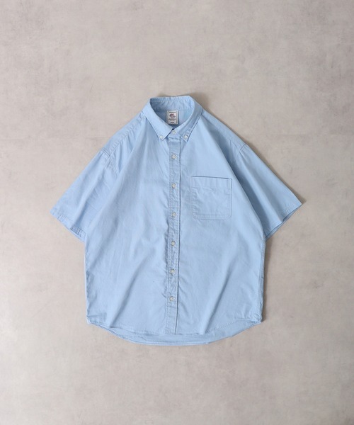 JEMORGAN（ジェーイーモーガン）の「JEMORGAN オックスフォード半袖ＢＤシャツ（シャツ/ブラウス・メンズ・ホワイト/サックスブルー/ベージュ・M/L）」の3枚目の写真