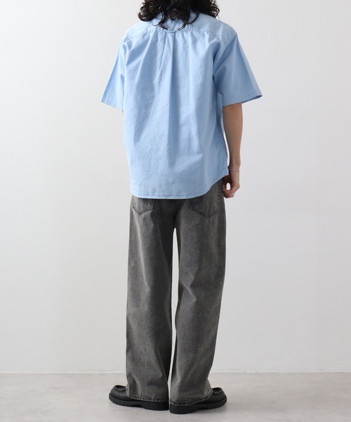 JEMORGAN（ジェーイーモーガン）の「JEMORGAN オックスフォード半袖ＢＤシャツ（シャツ/ブラウス・メンズ・ホワイト/サックスブルー/ベージュ・M/L）」の18枚目の写真