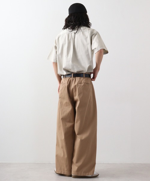 JEMORGAN（ジェーイーモーガン）の「JEMORGAN オックスフォード半袖ＢＤシャツ（シャツ/ブラウス・メンズ・ホワイト/サックスブルー/ベージュ・M/L）」の12枚目の写真