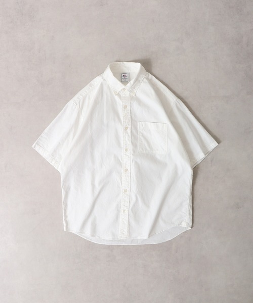 JEMORGAN（ジェーイーモーガン）の「JEMORGAN オックスフォード半袖ＢＤシャツ（シャツ/ブラウス・メンズ・ホワイト/サックスブルー/ベージュ・M/L）」の19枚目の写真