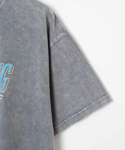 WEGO（ウィゴー）の「WEGO/ヴィンテージウォッシュグラフィックTシャツ（Tシャツ/カットソー・レディース・グレー系その他/スミクロ/その他1/その他2/その他3/その他5/その他4/その他6/その他7/その他8・FREE）」の16枚目の写真