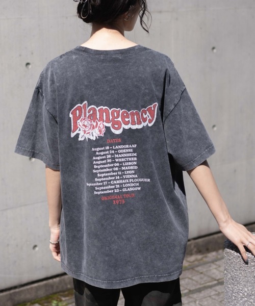 WEGO（ウィゴー）の「WEGO/ヴィンテージウォッシュグラフィックTシャツ（Tシャツ/カットソー・レディース・グレー系その他/スミクロ/その他1/その他2/その他3/その他5/その他4/その他6/その他7/その他8・FREE）」の7枚目の写真