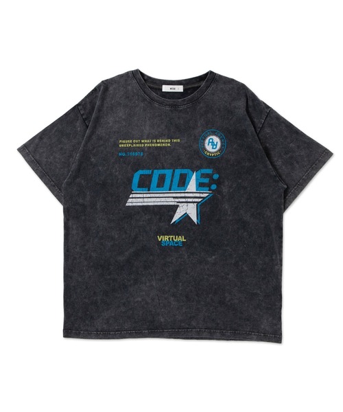 セール】WEGO/ヴィンテージウォッシュグラフィックTシャツ（T