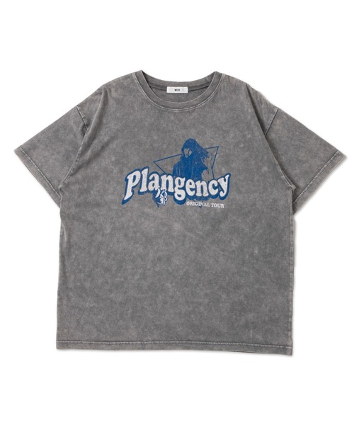 ヴィンテージ グラフィック Tシャツ ロングTシャツ ダメージ ウォッシュ セール】WEGO/ヴィンテージウォッシュグラフィックTシャツ（T