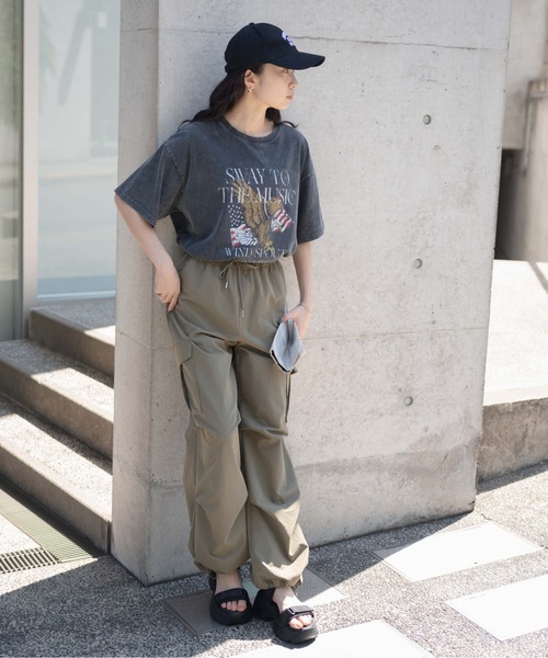 ヴィンテージ グラフィック Tシャツ ロングTシャツ ダメージ ウォッシュ ヴィンテージ グラフィック Tシャツ ロングTシャツ ダメージ