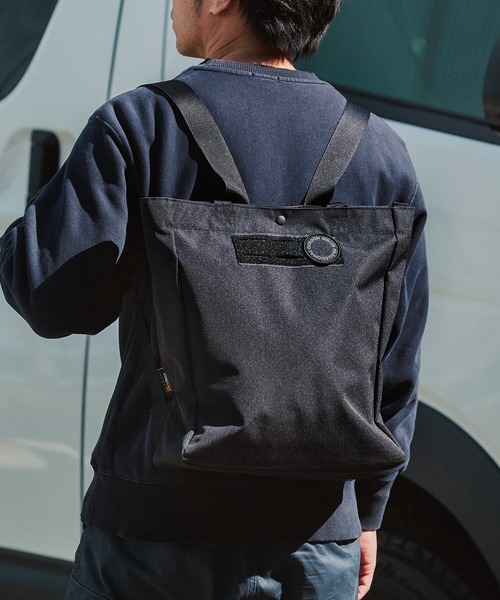 GORDON MILLER(ゴードンミラー)の「GORDON MILLER(ゴードンミラー)CORDURA(コーデュラ)2WAYトートバッグ(マザーズバッグ・レディース・ブラック・F)」の2枚目の写真