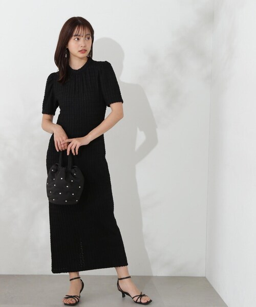 【美品】SuperBeauty デニム　ワンピース　ストレッチ　半袖　40 黒 wls0104_item_575.jpg?fitin=720:720