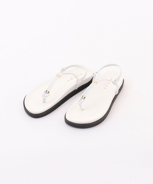 REMME（レメ）の「【REMME/レメ】トングサンダル（サンダル・レディース・ブラック/ホワイト・37/36/38）」の3枚目の写真