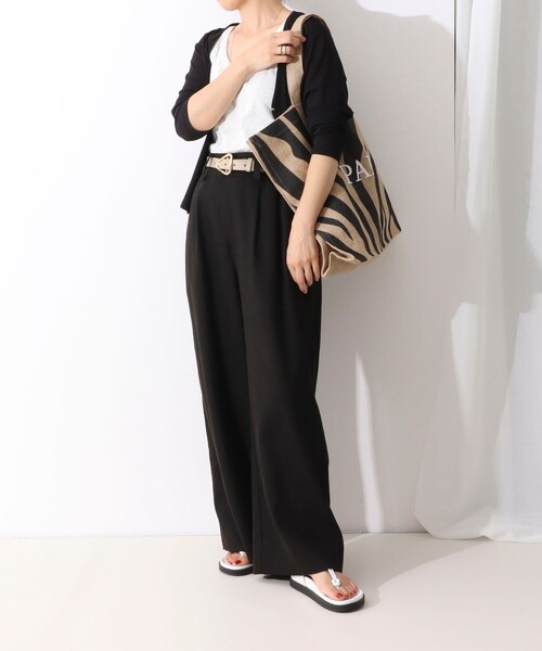 REMME（レメ）の「【REMME/レメ】トングサンダル（サンダル・レディース・ブラック/ホワイト・37/36/38）」の4枚目の写真