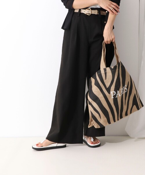 REMME（レメ）の「【REMME/レメ】トングサンダル（サンダル・レディース・ブラック/ホワイト・37/36/38）」の5枚目の写真