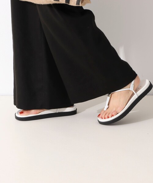 REMME（レメ）の「【REMME/レメ】トングサンダル（サンダル・レディース・ブラック/ホワイト・37/36/38）」の7枚目の写真