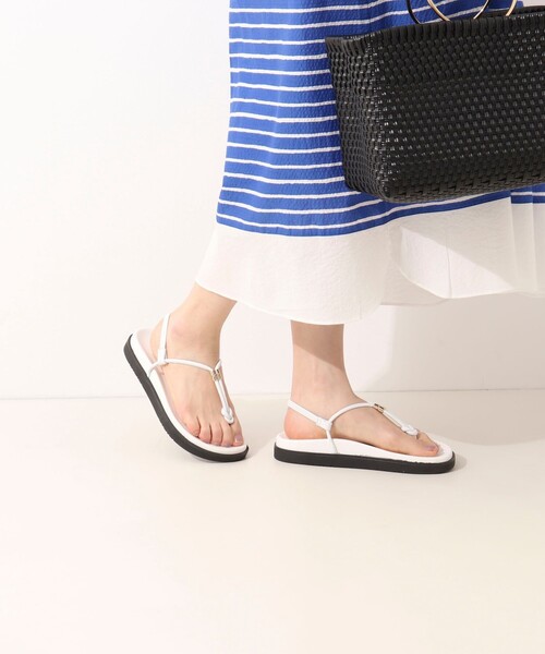 REMME（レメ）の「【REMME/レメ】トングサンダル（サンダル・レディース・ブラック/ホワイト・37/36/38）」の11枚目の写真