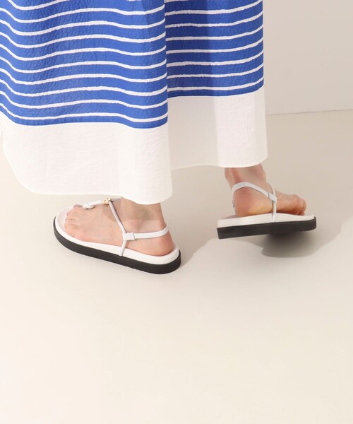 REMME（レメ）の「【REMME/レメ】トングサンダル（サンダル・レディース・ブラック/ホワイト・37/36/38）」の16枚目の写真