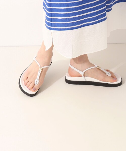 REMME（レメ）の「【REMME/レメ】トングサンダル（サンダル・レディース・ブラック/ホワイト・37/36/38）」の17枚目の写真