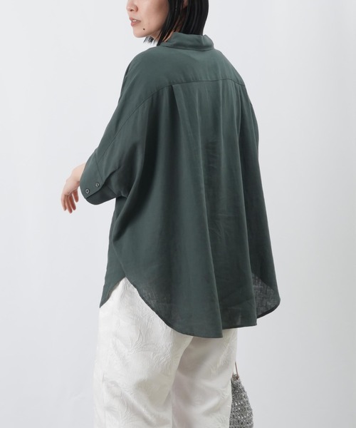 「LUCA/LADY LUCK LUCA」 半袖シャツ FREE カーキ レディース LADY LUCK LUCA 「LUCA/LADY LUCA」 半袖Tシャツ FREE カーキ