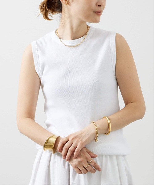 完売ドゥーズィエムクラス 新品　dignity sleeveless ホワイト Deuxieme Classe dignity sleeveless ホワイト