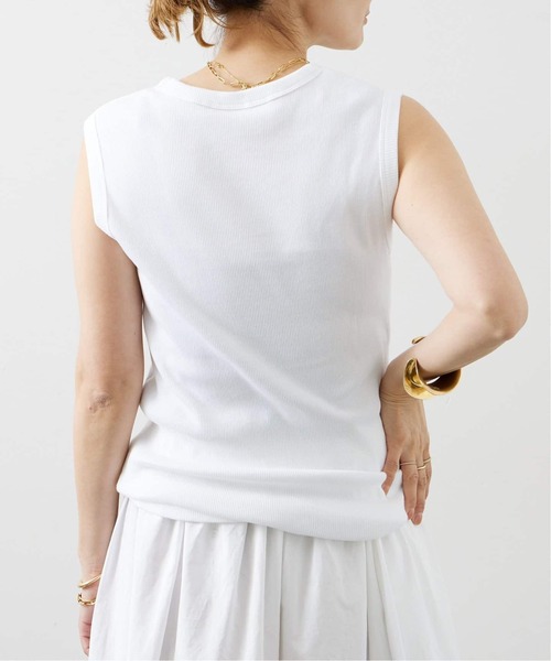 新品【Deuxieme Classe】dignity sleeveless 黒 Deuxieme Classe tシャツ *追加 dignity sleeveless レディース