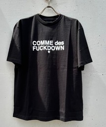 【COMME des FUCKDOWN】シンプルロゴショートスリーブTEE
