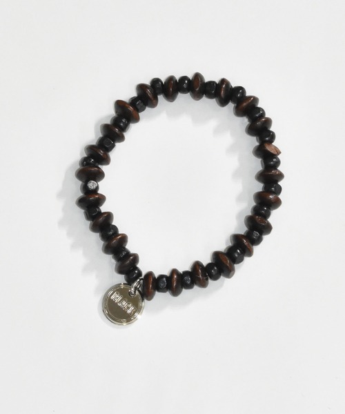 DOUBLE STEAL（ダブルスティール）の「エスニック ブレスレット（ブレスレット・メンズ・ブラック/ブラウン系/ブラウン/バーガンディー・FREE）」の3枚目の写真