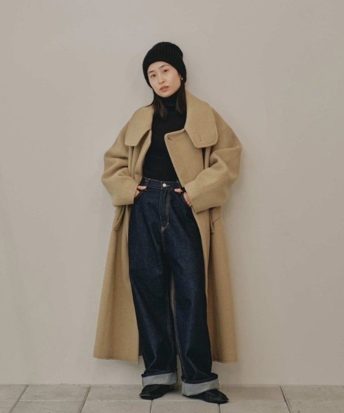 TODAYFUL（トゥデイフル）の「Volume Knit Beanie（ベルト・レディース・ブラック/ナチュラル/ブラウン・FREE）」の20枚目の写真