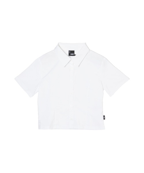 FCMM(エフシーエムエム)の「STITCH SHIRT/ステッチシャツ(シャツ/ブラウス・レディース・ブラック/ライトブルー/ホワイト・MEDIUM/SMALL)」の5枚目の写真