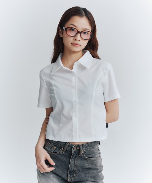 FCMM(エフシーエムエム)の「STITCH SHIRT/ステッチシャツ(シャツ/ブラウス・レディース・ブラック/ライトブルー/ホワイト・MEDIUM/SMALL)」の12枚目の写真