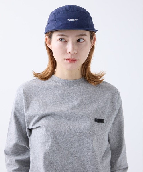 meltum（メルタム）の「【販売終了】EMBROIDERY LOGO CAP / エンブロイダリーロゴキャップ（キャップ・メンズ・ブラック/ネイビー/ライトグレー・FREE）」の4枚目の写真