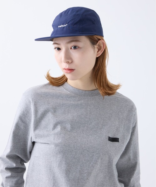 meltum（メルタム）の「【販売終了】EMBROIDERY LOGO CAP / エンブロイダリーロゴキャップ（キャップ・メンズ・ブラック/ネイビー/ライトグレー・FREE）」の5枚目の写真