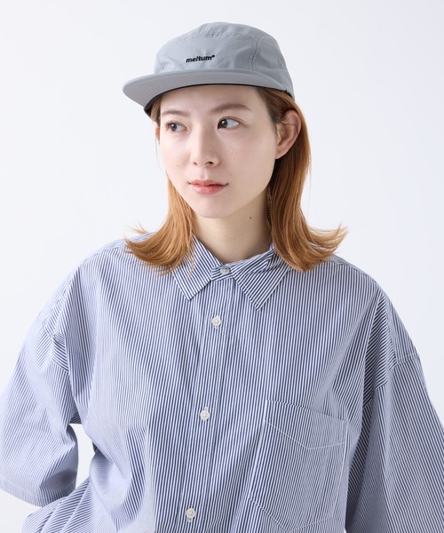 meltum（メルタム）の「【販売終了】EMBROIDERY LOGO CAP / エンブロイダリーロゴキャップ（キャップ・メンズ・ブラック/ネイビー/ライトグレー・FREE）」の9枚目の写真