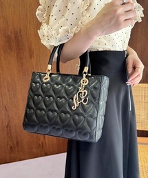 one after another NICE CLAUP | ビッグハートキルティングミニトートバッグ(トートバッグ)