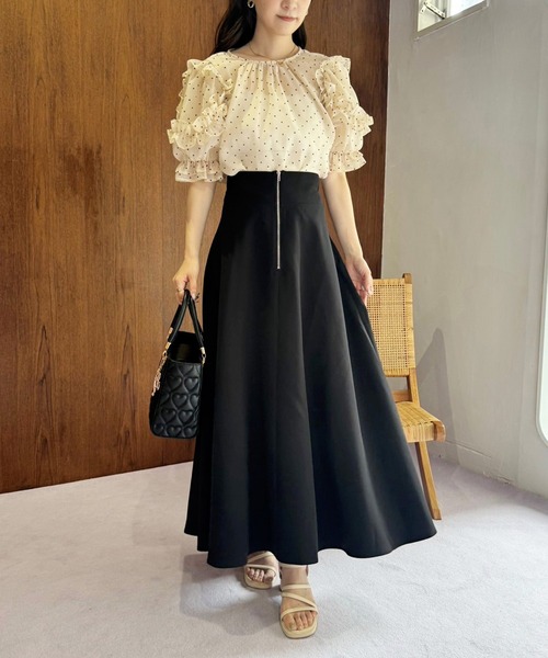 one after another NICE CLAUP（ワンアフターアナザーナイスクラップ）の「ビッグハートキルティングミニトートバッグ（トートバッグ・レディース・ブラック/ベージュ/アイボリー・FREE）」の8枚目の写真