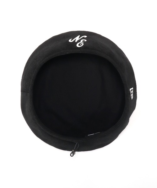 NEW ERA(ニューエラ)の「ニューエラ ベレー帽 マイクロコーデュロイ コットン綿(ハンチング/ベレー帽・メンズ・ブラック・L/XL)」の5枚目の写真