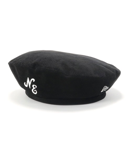 NEW ERA(ニューエラ)の「ニューエラ ベレー帽 マイクロコーデュロイ コットン綿(ハンチング/ベレー帽・メンズ・ブラック・L/XL)」の2枚目の写真