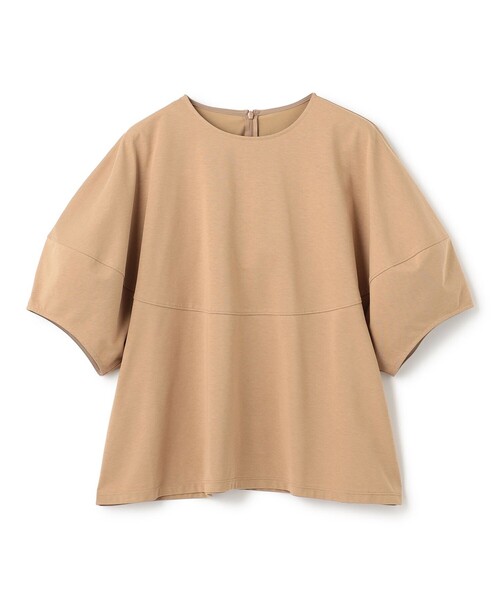 UNFILO（アンフィーロ）の「ランタンスリーブ Tシャツ（Tシャツ/カットソー・レディース・黄土色系/ブラック系/ダークグリーン系/ホワイト系・SMALL/MEDIUM）」の3枚目の写真