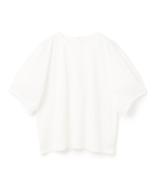 UNFILO（アンフィーロ）の「ランタンスリーブ Tシャツ（Tシャツ/カットソー・レディース・黄土色系/ブラック系/ダークグリーン系/ホワイト系・SMALL/MEDIUM）」の10枚目の写真