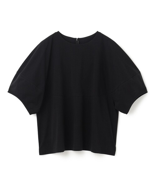 UNFILO（アンフィーロ）の「ランタンスリーブ Tシャツ（Tシャツ/カットソー・レディース・黄土色系/ブラック系/ダークグリーン系/ホワイト系・SMALL/MEDIUM）」の11枚目の写真