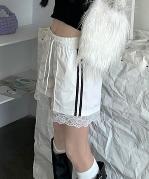 新品未使用♡ベアショートパンツ アルパカ素材 あったか テディベア