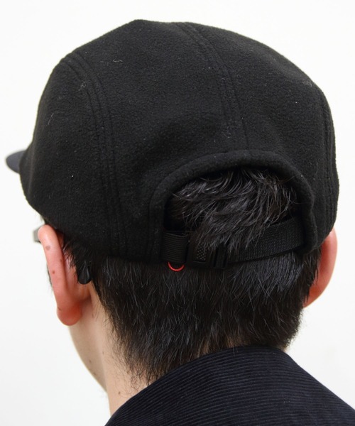 DANTON(ダントン)の「DANTON/ダントン フリースジェットキャップ FLEECE JET CAP DT-H0311 MFS(キャップ・メンズ・チャコールグレー/オリーブ/ブラック/ライトベージュ・FREE)」の8枚目の写真