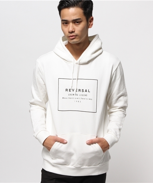 WEGO（ウィゴー）の「WEGO/インテリジェントプルパーカー（パーカー・メンズ・ホワイト系その他/ホワイト・MEDIUM/LARGE）」の4枚目の写真