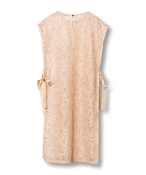 OSMOSIS（オズモーシス）の「サイドリボンレースベスト（ベスト・レディース・ベージュ/ブラック/アイボリー・ONE SIZE）」の8枚目の写真