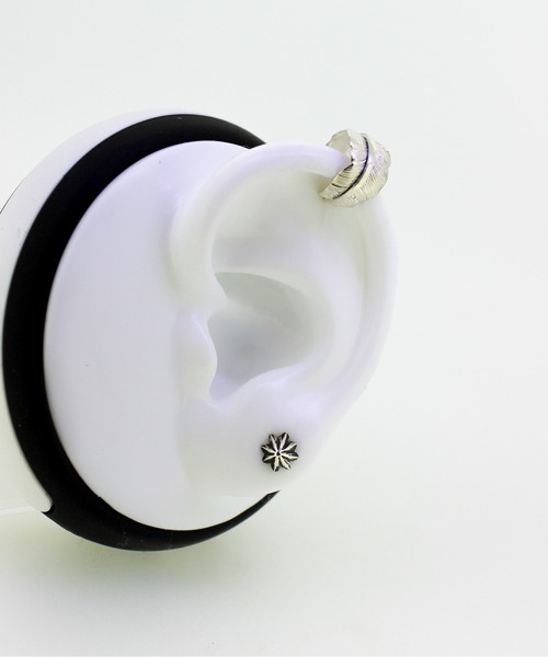 THE MILES（ザ マイルズ）の「ガレージウダガワ シルバー アポロ ミニコンチョピアス （両耳用）（ピアス（両耳用）・メンズ・シルバー・FREE）」の3枚目の写真