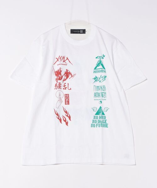 SAMURAI CORE(サムライコア)の「◆SAMURAI CORE x MAYHEM◆Graphic Design T(Tシャツ/カットソー・メンズ・ブラック/ホワイト・LARGE/MEDIUM)」の2枚目の写真