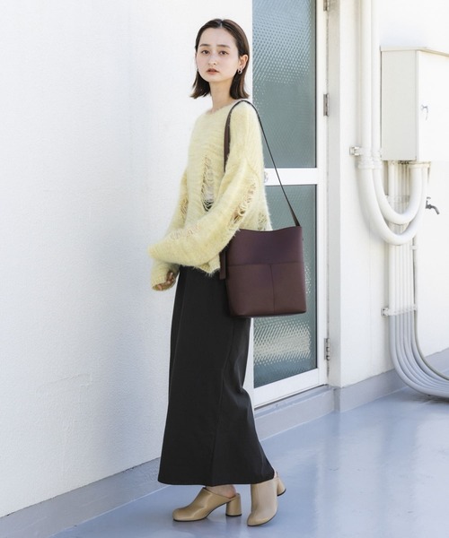 SENSE OF PLACE by URBAN RESEARCH(センスオブプレイスバイアーバンリサーチ)の「『WEB/一部店舗限定』アウトポケットショルダーバッグ(ショルダーバッグ・レディース・ライトベージュ/ブラック/ブラウン/ダークブラウン・ONE)」の16枚目の写真