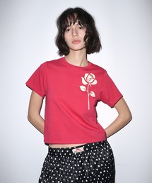 Mardi Mercredi 半袖ポロシャツ レッド Mardi Mercredi（マルディメクルディ）のファッション通販