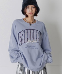PAGEBOY | 3Dシシュウカレッジスウェット(スウェット)