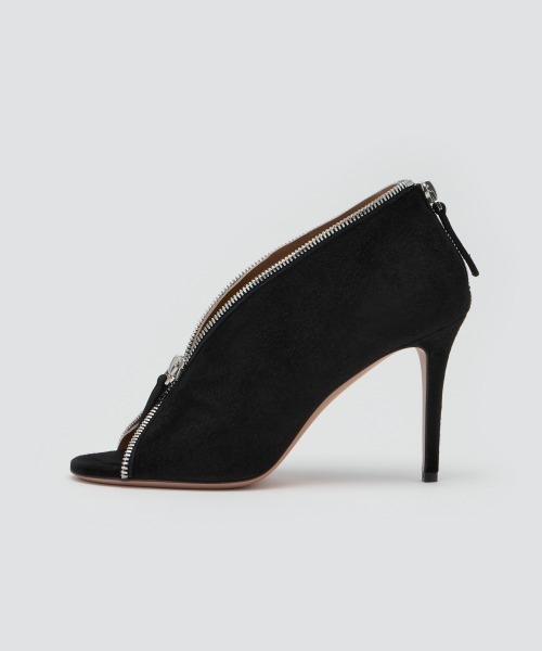 PELLICO（ペリーコ）の「SAMI スウェード ブーティー 9cm BLACK（ブーツ・レディース・ブラック・37/36/35/38/35.5/36.5/37.5/38.5/39/34/34.5）」の8枚目の写真