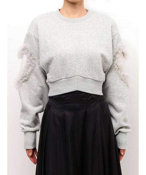 【セール】アームモチーフ裏毛カットソー（Tシャツ/カットソー）｜MERCURYDUO（マーキュリーデュオ） 4,895円